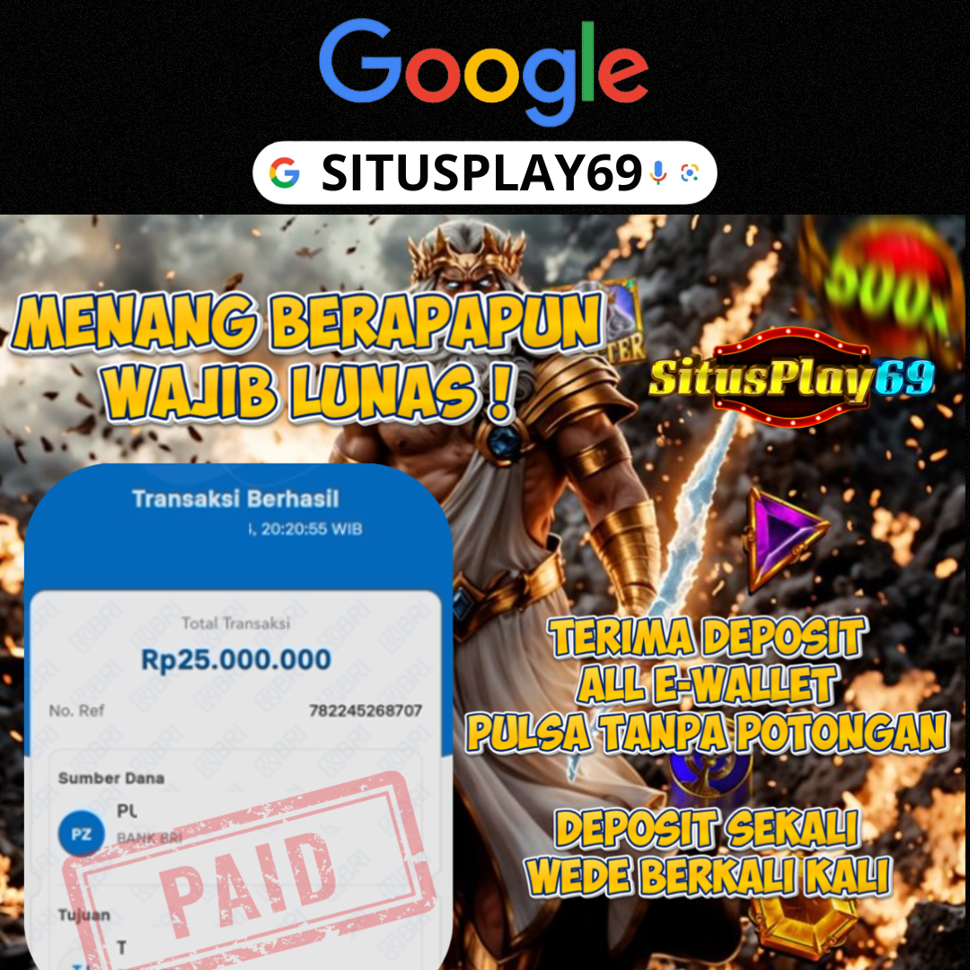 Slot Gacor Situsplay69 | Situs Para Sultan Legend